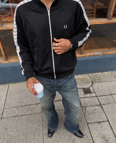 Fred perry trainingsjacke zip - fred,