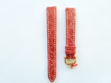 Ebel Org. Lederband Beluga rot 14mm