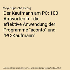 Der Kaufmann am PC: 100