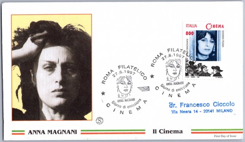 Italien fdc anna magnani - italien,