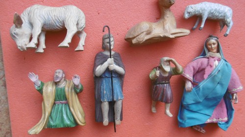 Alte figuren krippe - 7,