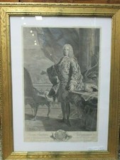 Engraving Louis Michel van loo