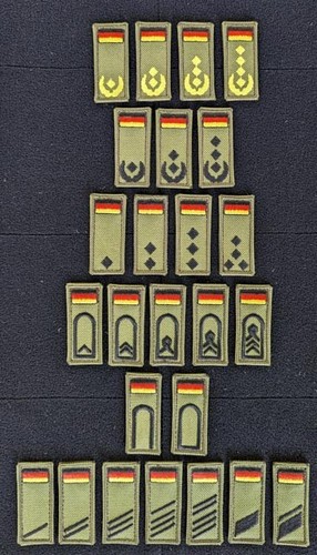 Bundeswehr rangabzeichen x - rangabzeichen,