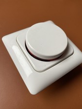 Busch Jaeger Set LED Dimmer 6523 U+ Abdeckung weiß