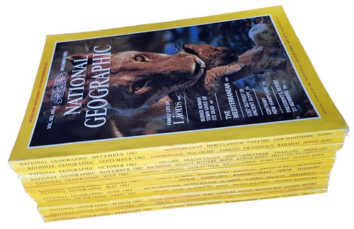 National geographic 1982 - national,
