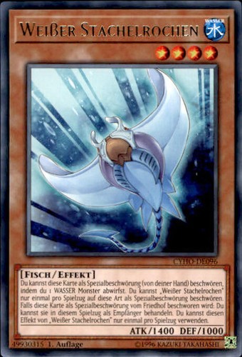 Yugioh cyho de096 weißer - yugioh,