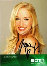 Original Autogramm Janine