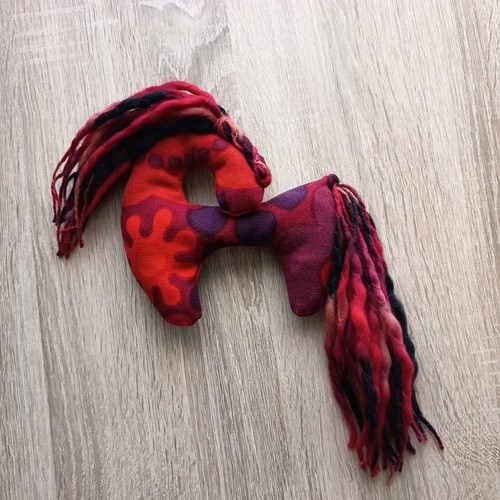 Deko pferd stoff handmade - pferd, stoff,