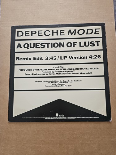 Depeche mode question of - depeche,