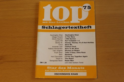 Top schlagertextheft 75 - top,