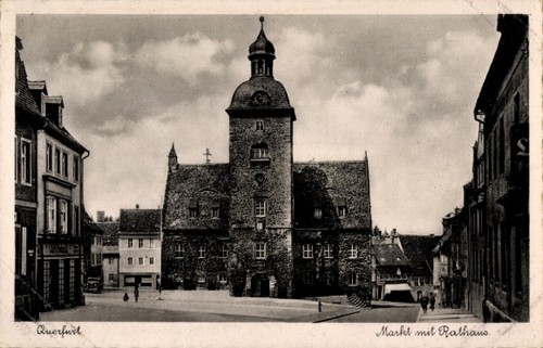 Querfurt saalekreis - ak,
