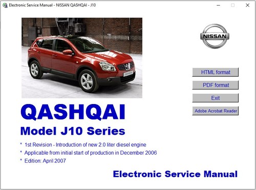 Nissan qashqai j10 - nissan,