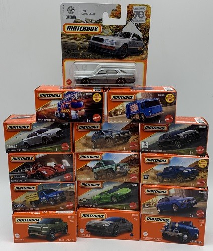 Matchbox sammlung mit 15 - sammlung,