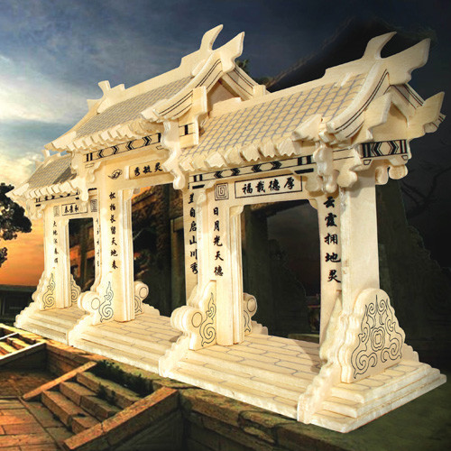Chinesisches tor - tor, 3d