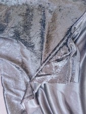 Stretch Pannesamt Stoff für Kleid Gardine Hochzeit Vorhang Stoffe Meterware Samt