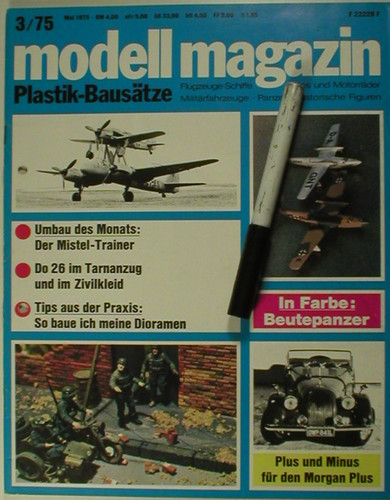 Modell magazin ausgabe - modell, 3/75