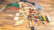 Konvolut Holzeisenbahn/ Brio