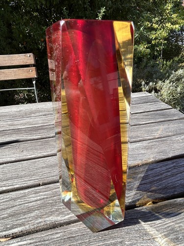 Vintage murano glasvase - vintage,