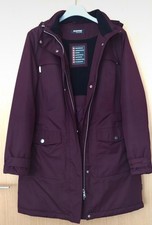 Klepper Mantel Lila Steppmantel Gr. 40