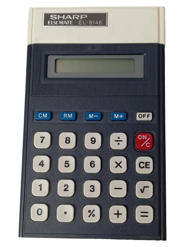 Sharp 8146 taschenrechner - el-8146,