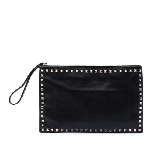 Valentino leather rockstud - valentino,