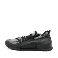 ECCO Damen BIOM 2.0 Schuh Schwarz Grau Textil Leder Technologie Sneaker EU 39