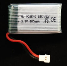 Lipo Max Performance Akku, 3,7 V, Volt, 800mAH, JST XH2.54 2-Pin, Walkera Plug
