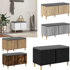 Flurbank mit Kissen und