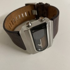 Fossil Ana-Digi Brown Dual