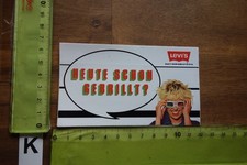 Alter Aufkleber Optik Augenoptiker Kinder-/ Brille LEVI'S