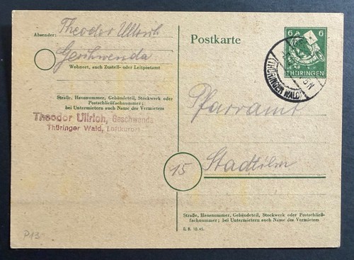 Sbz thüringen 1945 - sbz,
