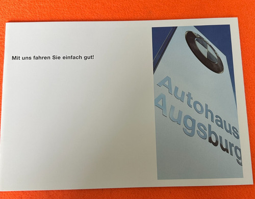 Bmw autohaus augsburg prospekt - autohaus,