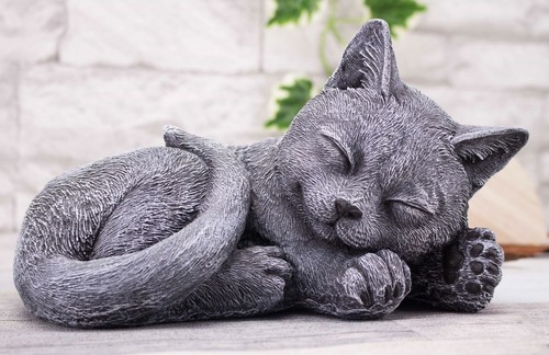 Steinfigur katze 201 - katze, 201/1