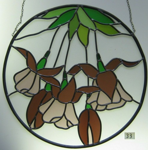 Fensterbild fuchsien - fensterbild, "fuchsien"