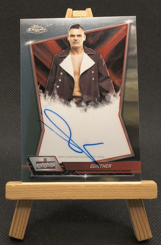 2026 topps chrome wwe gunther - topps,
