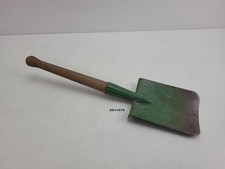Handschaufel Spaten NVA DDR Holzgriff Alt Antik Gartenwerkzeug #2511474