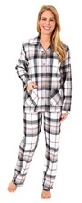 Normann Damen Flanell Pyjama