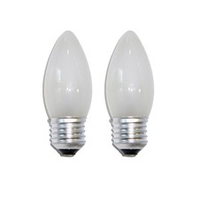 2 x Glühbirne Kerze 25W E27