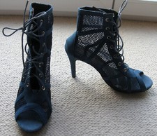 Luftige High Heels mit Mesh /
