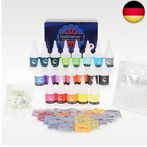 Batikfarben set 20 lebendige - |,