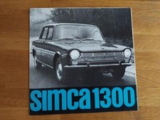 Simca 1300 - PROSPEKT (Mitte