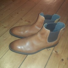Strellson Schuhe Boots  Gr 11/ 44 Braun