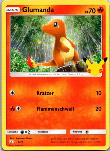 Pokémon glumanda 25 - pokémon,