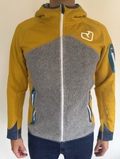 ORTOVOX FLEECE GP CLASSIC KNIT HOODY, Gr. L gelb 