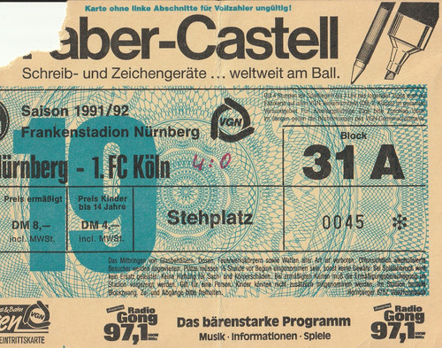 Ticket nürnberg 1 - ticket,