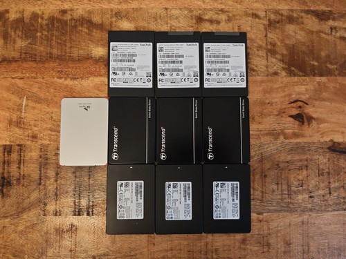 10x 128gb ssds - 10x,