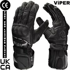 Leder Motorradhandschuhe Wasserdicht Thermo Warm Winter Motorrad Handschuhe ViPER