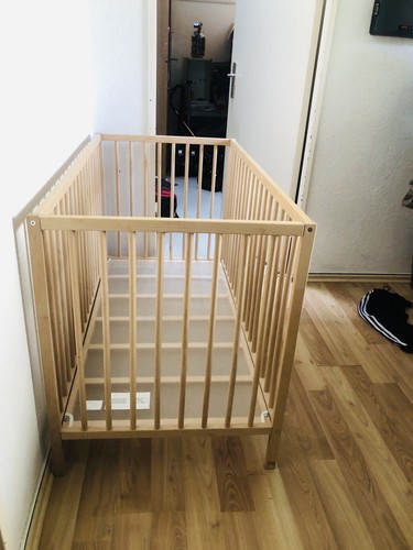 Babybett 120x60 komplett - babybett,