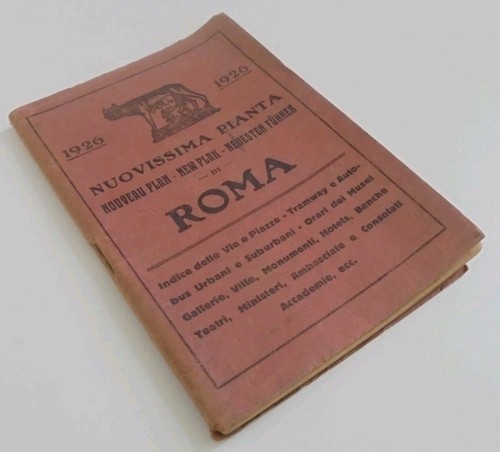 Reiseführer roma 1926 - reiseführer,, roma,