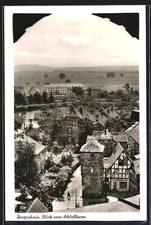 Ziegenhain / Hessen, Blick vom Schloßturm, Ansichtskarte 